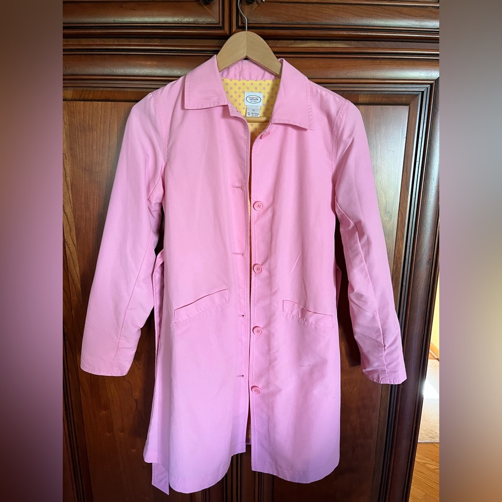 Talbots Kids pea coat with belt. Like new.